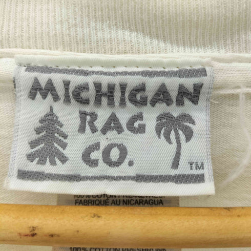 MICHIGAN RAG ミシガン ラグ 00S S/S プリント Tシャツ メンズ import:XL