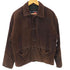 Tanga great leather fashion 80-90S スエード レザー ジャケット クルミボタン 短丈 メンズ import:S
