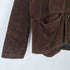Tanga great leather fashion 80-90S スエード レザー ジャケット クルミボタン 短丈 メンズ import:S