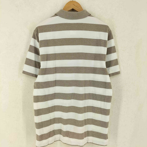 エルエルビーン L.L.Bean SLIGHTLY FITTED ボーダー 半袖 ポロシャツ メンズ M REG