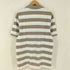 エルエルビーン L.L.Bean SLIGHTLY FITTED ボーダー 半袖 ポロシャツ メンズ M REG