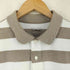 エルエルビーン L.L.Bean SLIGHTLY FITTED ボーダー 半袖 ポロシャツ メンズ M REG