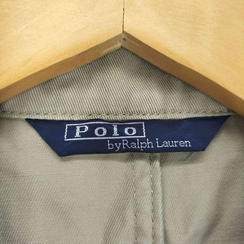 ポロバイラルフローレン Polo by RALPH LAUREN 三角タグ コットン ダブルテーラードジャケット メンズ JPN:L