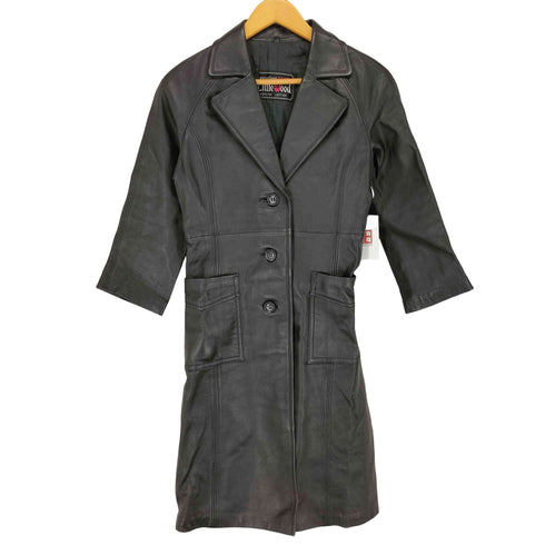 Little Wood genuine leather レザーコート レディース