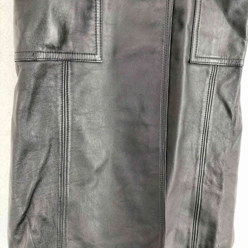 Little Wood genuine leather レザーコート レディース