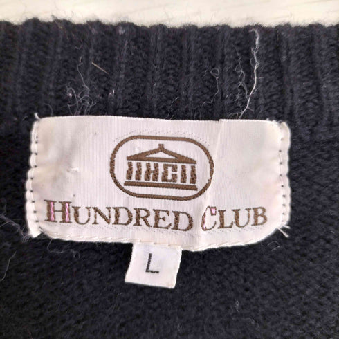 HUNDRED CLUB ウール Vネック ニット メンズ JPN:L