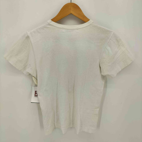 プレイコムデギャルソン PLAY COMME des GARCONS ハートプリント クルーネックTシャツ レディース JPN:M
