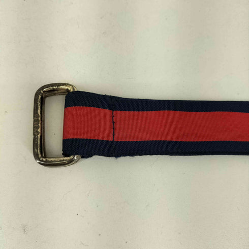 ポロバイラルフローレン Polo by RALPH LAUREN 90S ストライプ ダブルリング ベルト メンズ