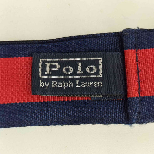 ポロバイラルフローレン Polo by RALPH LAUREN 90S ストライプ ダブルリング ベルト メンズ