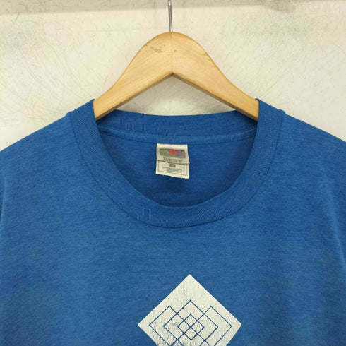 フルーツオブザルーム FRUIT OF THE LOOM プリントクルーネックTシャツ メンズ import:XL
