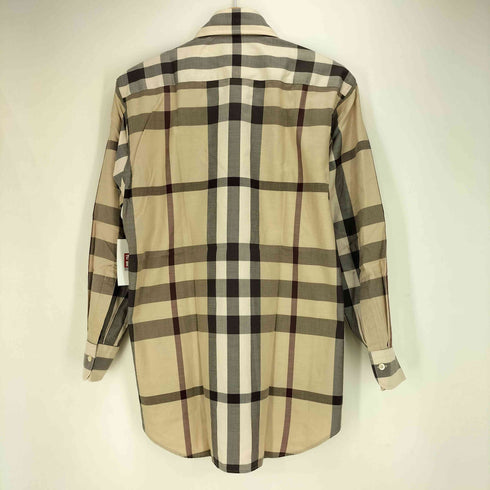 バーバリーロンドン BURBERRY LONDON ノバチェック コットン L/S レギュラーカラーシャツ メンズ import:M