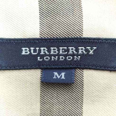 バーバリーロンドン BURBERRY LONDON ノバチェック コットン L/S レギュラーカラーシャツ メンズ import:M