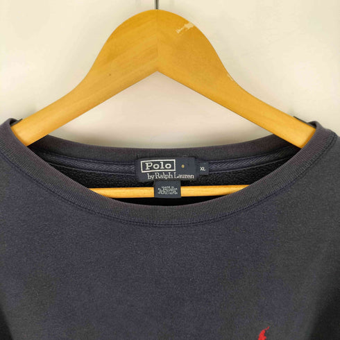 ポロバイラルフローレン Polo by RALPH LAUREN ポニー刺繍 クルーネックスウェット メンズ import:XL