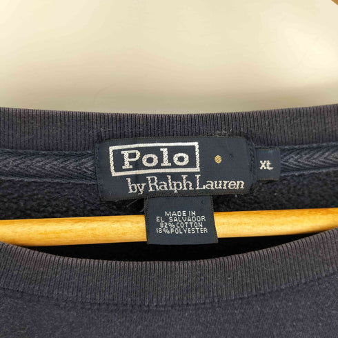 ポロバイラルフローレン Polo by RALPH LAUREN ポニー刺繍 クルーネックスウェット メンズ import:XL