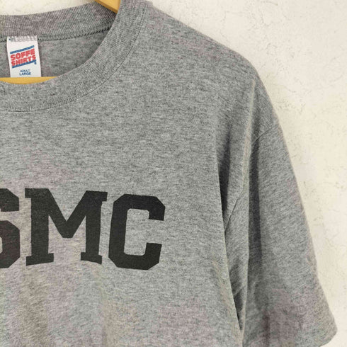 ソフェシャツ SOFFE SHIRTS 90s USA製 USMC プリント Tシャツ メンズ L