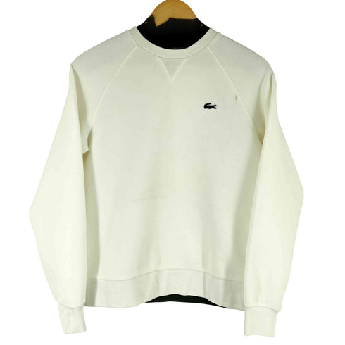 ラコステ LACOSTE クルーネック ラグラン スウェット レディース JPN:34