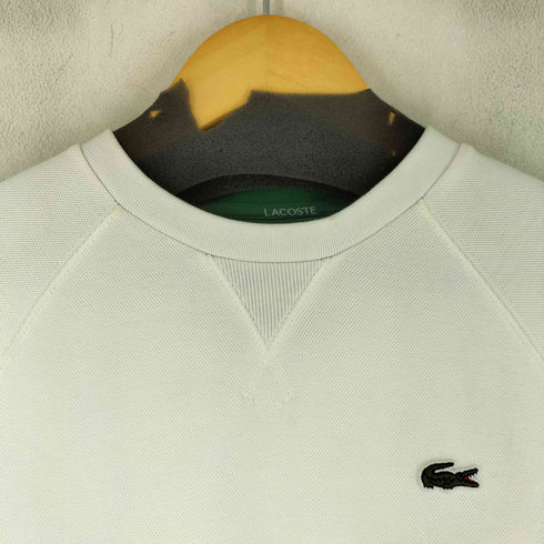 ラコステ LACOSTE クルーネック ラグラン スウェット レディース JPN:34