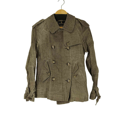 BRAMBLE ENGLAND リネン ブルゾン ジャケット レディース
