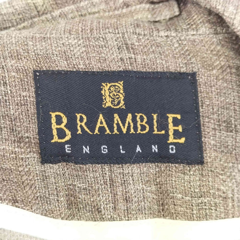 BRAMBLE ENGLAND リネン ブルゾン ジャケット レディース