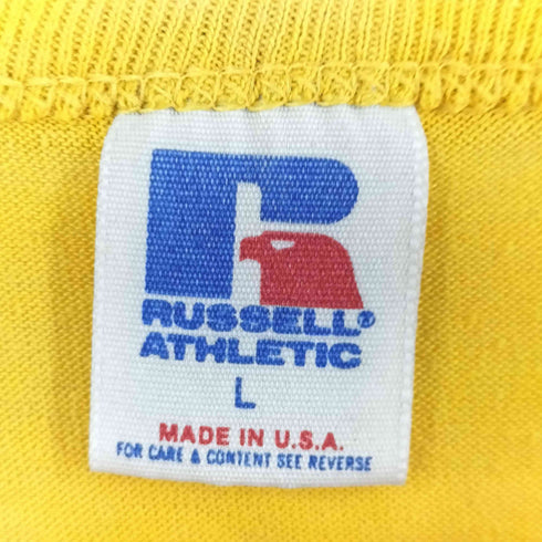 ラッセルアスレチック RUSSELL ATHLETIC 90s USA製 プリント Tシャツ メンズ L
