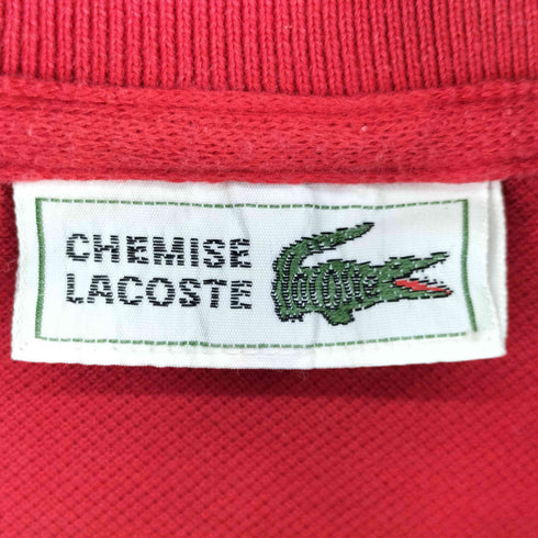 シュミーズラコステ CHEMISE LACOSTE ワニ刺繍 S/S ポロシャツ メンズ
