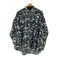 ヴァンヒューゼン VAN HEUSEN コットン 総柄 L/S シャツ メンズ import:M