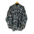 ヴァンヒューゼン VAN HEUSEN コットン 総柄 L/S シャツ メンズ import:M