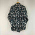 ヴァンヒューゼン VAN HEUSEN コットン 総柄 L/S シャツ メンズ import:M