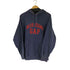 ギャップ Gap 90S ATHLETIC CLASSIC フロント刺繍 プルオーバーパーカー ナス紺 メンズ import:S