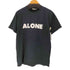 アローン ALONE ロゴプリントS/Sカットソー メンズ