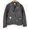 オベイ OBEY faux leather フェイクレザー ダブルライダース ジャケット メンズ S
