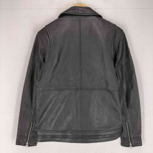 オベイ OBEY faux leather フェイクレザー ダブルライダース ジャケット メンズ S