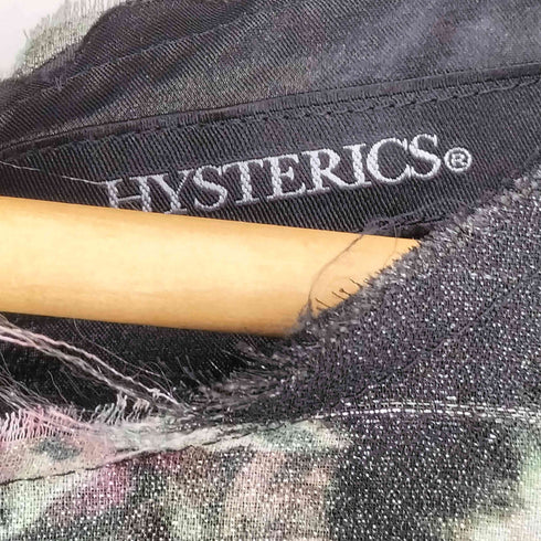 ヒステリックス HYSTERICS ネコ 花柄 フリル ノースリーブブラウス レディース FREE