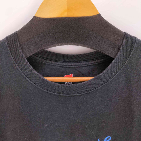 ヘインズ Hanes 両面プリント 半袖カットソー メンズ L