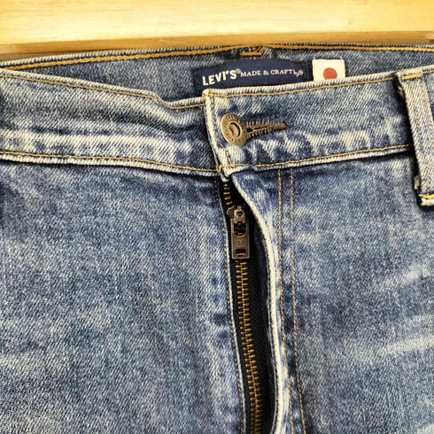 リーバイスメイドアンドクラフテッド Levis Made & Crafted 502 TAPER ジップフライデニムパンツ メンズ W40