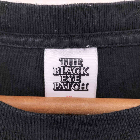 ザブラックアイパッチ THE BLACK EYE PATCH GRILLZ JEWELZ フロントプリントクルーネックTシャツ メンズ XL