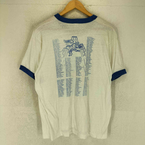 スクリーンスターズ SCREEN STARS 90s- フロントプリントリンガーTシャツ メンズ