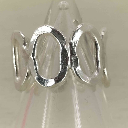 KAREN SILVER カレン族 オーバルモチーフリング メンズ 10号