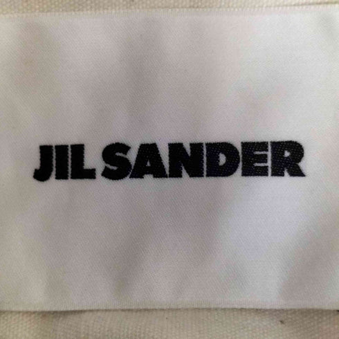ジルサンダー JIL SANDER 20SS MALFILE SELVEDGE CANVAS バックロゴ半袖シャツ メンズ 40
