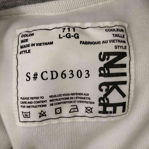 サカイ Sacai Double Zip Hoodie メンズ L