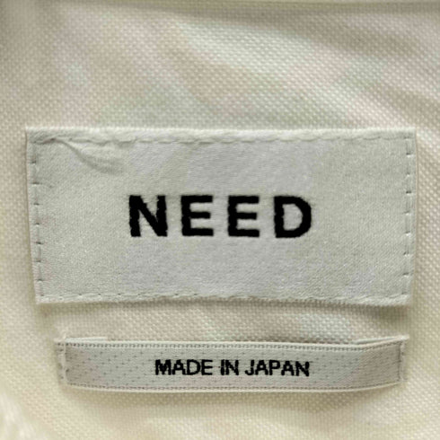 Need Supply Co. ロゴ刺繍 L/S プレーン シャツ メンズ JPN:M