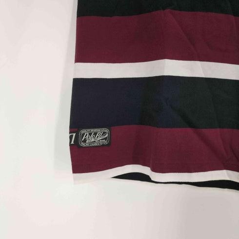 ポロラルフローレン POLO RALPH LAUREN 現行タグ CLASSIC FIT RL 67 クロス ボーン スカル S/S ボーダー ポケット Tシャツ メンズ import:M