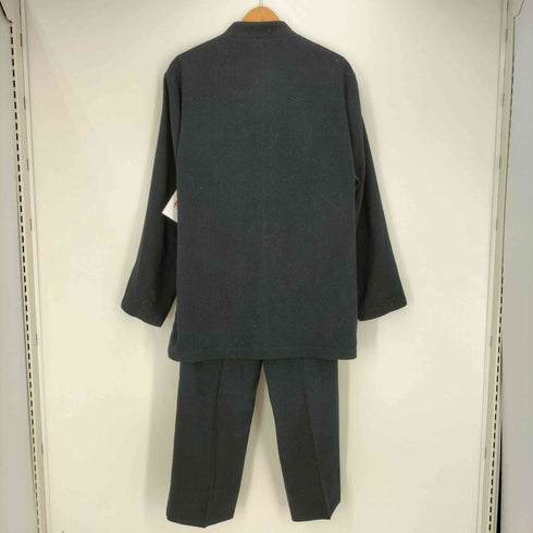 アレグリ allegri コーデュロイ バンドカラー カバーオール ジャケット 2タック センタープレス ワイド スラックスパンツ メンズ J:MA P:ウエスト82