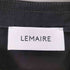 ルメール LEMAIRE 22SS V-NECK SHIRT コットン ギャバジン ブラック Vネック L/S シャツ メンズ EUR:46