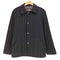 Real Man Real Style 裏地キルティング ストライプ ウール ハーフコート メンズ import:M