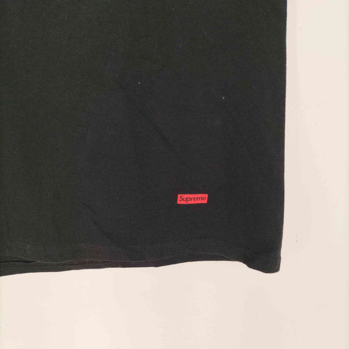 シュプリーム Supreme コラボ スモール ボックス ロゴ 無地 ブラック S/S パック Tシャツ メンズ import:M