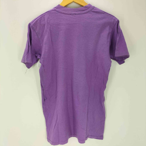 ヘインズ Hanes 80-90S BEEFY ボディ USA製 S/S プリント Tシャツ 裾袖シングル メンズ import:M