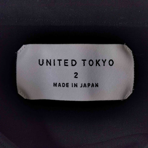 ユナイテッドトウキョウ UNITED TOKYO コットンダブルフェイスシャツ メンズ JPN:2