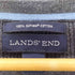 ランズエンド LANDS END スーピマコットン Vネック ニットベスト メンズ JPN:L
