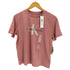 カルバンクラインジーンズ Calvin Klein Jeans ロゴプリント刺繍S/S TEE レディース import:M